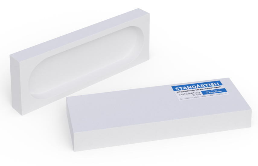 Подрозетник Standartish BOX4 (334х115)